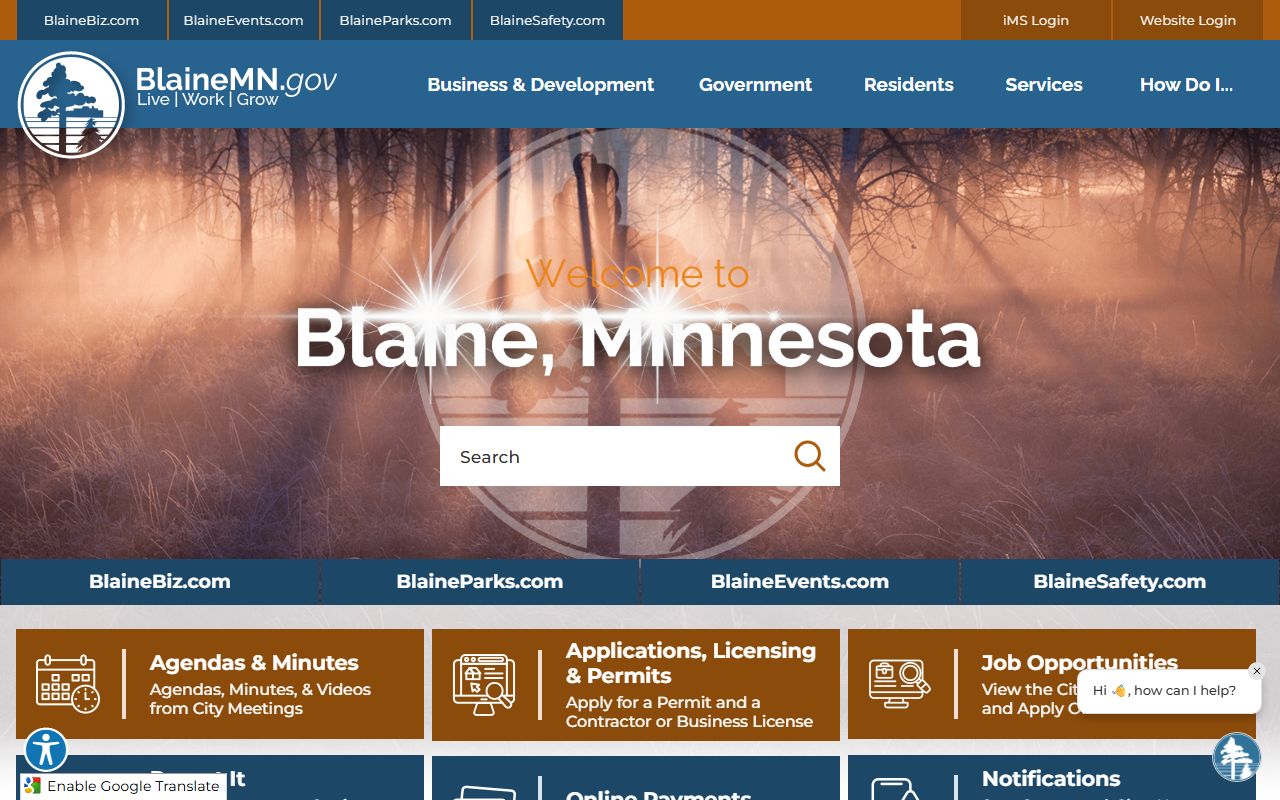 City of Blaine - Blaine Probate Court Records