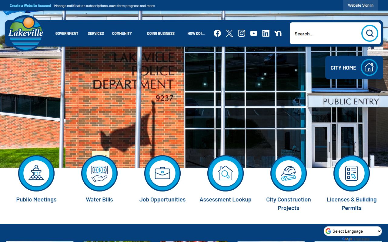 City of Lakeville - Lakeville Probate Court Records